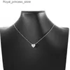 Collane a ciondolo Ewya Luxury 4ct 10 * 10mm Copertura cardiaca D Colore Mosonite Womens Necklace a ciondolo S925 Silver Diamond Test Necklace Q240426