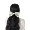 Clip per capelli ricamato in pizzo bowknot clip per la ragazza clip barrettes primaverili da donna eleganti decori