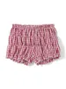 Frauenshorts Frauen Y2K Plaid Shorts Ruffen Gummi -Taille Bloomer Shorts Low Rise Cute Boy Bottom Kawaii Lounge Shorts D240426
