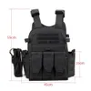 Nylon Tactical Vest Body Armor Hunting Airsoft Accessories Men Combat Molle Camo Military Army Vest Outdoor CS Hunting 240408