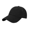 Berretti di berreghi brim brim protezione solare berretto da baseball con buco per escursioni in viaggio unisex regolabile shopping anti-uv a cupola