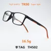 LES LES TAG MARQUE TR90 MYOPIA LUSSES FAMILLEMENT Men Gerres de prescription Fames de verres d'œil pour hommes Cadres de spectacles de lunettes de spectacle de lunettes