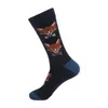 Men'S Socks Vpm Big Size Cotton Mens Funny Animal Dog Elephant Monkey Sloth Bear Penguin Knee High Long Cool Skate Sock For Men T2009 Dhwqr