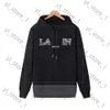 Lanvin Hoodie Men's Hoodies Sweatshirts 2024 Lanvins Hoodie Designer Seater Mens and Womens Sweatshirtレタープリントプルオーバー6554