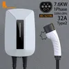 Car Charging Station Type2 32A 7KW Electric Vehicle Car Charger 1 Phase EVSE Wallbox EV IEC62196