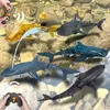 Creative Pilot Control Fish Shark Electric 24G RC RC Animal Robot Educational Water Cath Bath For Boy Kid Children Submarine 240417