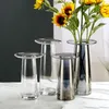 Vases Strongwell Home Decoration Vase Vase Hydropniques transparents T Forme de forme Gerne Ornement Artisanat