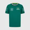 T-shirt a maniche corta stampato in 3D spagnolo Martin Alonso Fan Shirt Ultimo venditore 2024 Top-shirt Green Top 240425