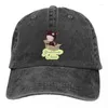 Bollmössor Summer Cap Sun Visor Cute Hip Hop Yoshitomo Nara Cowboy Hat Peaked Hats