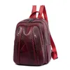 Backpack Style Vintage Women 2024 Fashion Leisure Bag Shoulder Pack Women's Daypack Rucksack For Female Ladies
