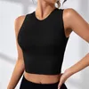 Yoga -outfit sexy dames sport beha plus size crop topvorming ondergoed ondergoed push omhoog nylon fitness naadloos bralette tank vest