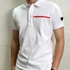 Desinger Cotton Men T-shirt Klasyczny list z drukiem z krótkim rękawem Koszule Summer okrąg