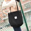 Totes Corduroy Bags For Women 2024 Canvas Shoulder Bag Reusable Shopping Travel Tote Female Handbag Casual Girls Student Bookbag