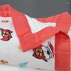 Blankets Summer Born Baby Muslin Cottton Blanket 4Layer Infant Mulit-Use Gauze Bath Towel For Children Nap Bedding Quilt