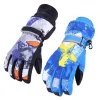 Gants pour enfants gants de ski chauds enleceau garçon fille girl de neige à vent