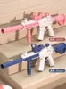 M416 Elektrisch waterpistool Automatisch Squirt Rifle Guns Blaster voor kinderen Zwembad Beach Games Outdoor Festival Kid Gift Toy 240420