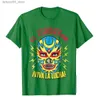 T-shirts voor heren Viva La Lucha Luchador Libre Wrestling Fan T-shirt Regelmatig gekke top katoenen heren Cool Q240426