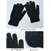 Gants de vélo de vélo tricotés en tricot pour les hommes à la vent