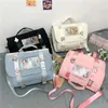 Rucksackstil japanische Modedamen doppelt wasserdichte Kawaii Frauen Schultaschen für Teenager Girls Schulter -Rucksäcke Süßes Beutel