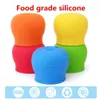 Kleur Silicone Sippy Cup Deksels Stroop Spill Proof Cup Cover voor waterfles Mason Jar Baby Toddler BPA Gratis 10 stks/Lot Dec415 240416