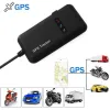 Trackers GT02A CAR GPS Tracker Global Locator Real Time Track Monitor System för bilfordon Motorcykel online -spårningstillbehör