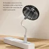 Electric Fans Handheld Fan Usb Rechargeable Silent Cooling Power Bank Mini Play Plug Fans Summer Wireless Outdoors for Travel