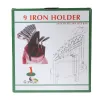 Продукты Golf 9 Iron Club Holder Antidrop Golf Stick Stracks Организаторы прочные многоклубные организаторы стоят полезные инструменты для гольфа аксессуары для гольфа