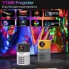 Проекторы Protable Mini Projector P400 YT400 для 1080p Video Mini Beamer для телефона Смартфон Домашний театр Kids Gift PK YG300 Проектор