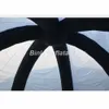 Bärbar 12m 40ft diameter Uppblåsbar spindeltält Dome -formade biltält Garage med väggar till salu