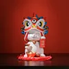 Forbidden City Lion Dance Lucky Cat Resin Home Decor Store Opening Gifts Gifts Practical and Wealth Cultural and Creative GI 240424