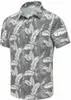 Męskie koszule Summer Hawaiian Shirts Mężczyźni Mężczyźni Moda Koszulka plażowa z krótkim rękawem Męska bluzka Obróć kołnierz Alohas Męskie Ubranie Casual 240424