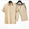 Designer Mens Tracksuits Set Jogger Sweatshirts Sports Jogging Suits Man Tracksuits Two Piece Set T Shirt Summer Printed Short Sleeve Shorts #144