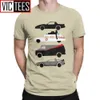 T-shirts voor heren Auto Design Fun Heren T-shirt Casual O-Neck 100 katoen modieuze korte mouwen T-shirtq240426