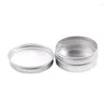 Bouteilles de rangement 40 x Cosmetics Pot Pot Lèvre Aluminium Jar Contauteur de récipient 15 ml