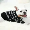 Fashion Haustierkleidung Hund grüner Pullover warmer Winterkleidung Schnauzer Teddy Corgis French Bulldog British Shorthair Katze Pullover 240425