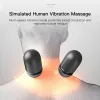 Massager Electric Neck Massage Pillow Heate Vibration Neck Massage Förhindra Cervical Pain Back Traction Relax Sov Ryggradsstöd