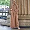 Vêtements ethniques Ramadan One Piece Prayer Abaya Dubai Douce Hooded Muslim Hijab Robe Kaftan Long Khimar Islam Vêtements Djellaba Femme