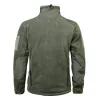 Kleding Mens Fleece Jacket Outdoor Rijden klimmen Wandelen Hunting Camping Outerwear Thermisch Militair Tactische Winddichte jas S2XL S2XL