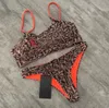 Tasarımcı Bikini Moda Bikinis Seksi Mayo Bikini Setleri Tasarımcı Mayo Kadınları Mektup Biçin Bikini İki Parçalı Bikinis Tasarımcı Mayo