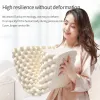 Massager Sheng Bang Latex Massage Pillows for Sleeping Orthopedic Pillow Pure Natural Neck Latex Neck Pillow