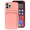 Новый пакет карт All-In-One для iPhone 14 Pro Max Phone 13 TPU Matte Soft Protective Case