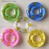 Sand Play Water Fun Summer Mini Swimming Ring Toy Baby Childrens Doll Pool Floating Rubber Badrum Uppblåsbara Q240426