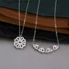 Pendant Necklaces Classic niche design peach hearts one two pieces necklace ladies love lucky star necklace Christmas gift Q240426