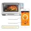 Fırın ızgarası için kablosuz et gıda termometresi barbekü sigara içen mutfak akıllı dijital bluetooth barbekü termometresi sıcaklık göstergesi 240415