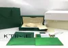 Boîte à main en vert foncé plus récent Boîte à main Box Boîte de boîtier Woody Boîte de cartes et papiers Wipes Watchs Case de tissu Case7310311