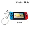 Mini PS5 Keychain Game Game Tears of the Kingdom Game Console Controller Modello Soft Pvc Keyring for Men Women Key Chains Toys Gift