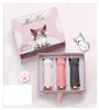 Cartoon Cat Lipsticks Makeup Set Waterproof Long Lasting Crystal Moisturizing Lipstick Gift For Girl Friend 3 Pcs A Set2637910
