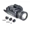 Lights Tactical suspendu Torch / Strong Light / clignosing LEDLING 800 lumen LED pour 20 mm Rail Wargame (pas de batterie)