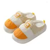 Slippers 2024 Winter Women's Down Cloth Waterproof Outer Wear Cotton Shoes Indoor Home Warm Anti Slip Comfortable Soft