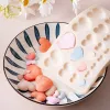 Moulds Valentine's Day Heart Cake Decoration Form Love Silicone Mold DIY Chocolate Fondant Pastry Festival Dessert Biscuit Baking Tools